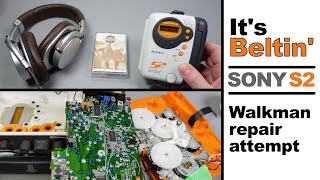 SONY S2 Sports Walkman repair attempt