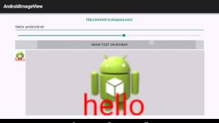 Draw text on Bitmap