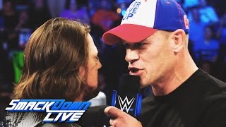 Relive the heated rivalry between John Cena and AJ Styles: SmackDown Live, Aug. 9, 2016