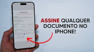 Como Assinar Qualquer Documento do iPhone!