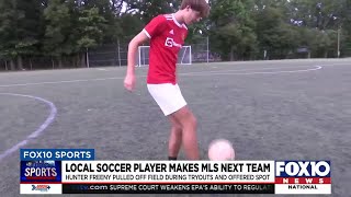 Local soccer player makes MLS Next team
