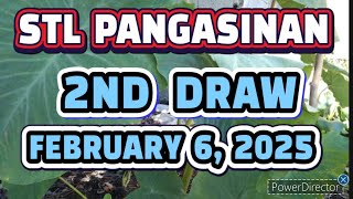 STL PANGASINAN RESULT TODAY 2ND DRAW FEBRUARY 6, 2025  5PM | THURSDAY