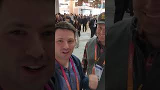 At Sony Booth at CES!