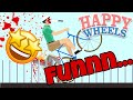 This game is hard ( Funny moments) | happy wheels