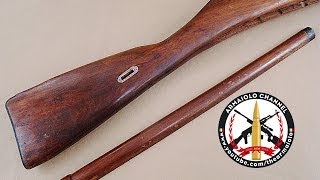 Tutorial :ristrutturare la calciatura del Mosin Nagant 91/30