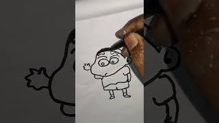 How to draw shin-chan#trend #drawing # viral