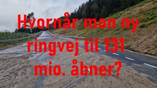 Føljeton: Hvornår mon ny ringvej i Vejle åbner? Oversvømmes af grus og sand hver gang det regner 🌧