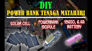 DIY FREE ENERGY?? Charge HP dari powerbank bertenaga Matahari.