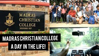 MADRAS CHRISTIAN COLLEGE A Day in the Life!! | Mcc Full Campus Tour!!