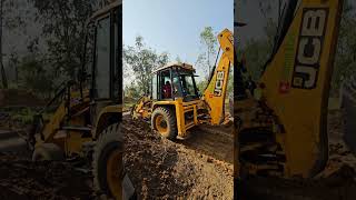 Jcb3dx backhoe 49hp machine #automobile #jcb #farming #excavator #jcbvideo #jcb3dx #dozer #shorts