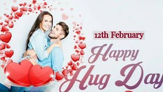 Valentine's day - Hug  day wishes to spouse/Boy/Girl friend