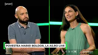 Maria Boldor a fost invitata lui Dan Pavel la AS.ro LIVE. Interviu eveniment