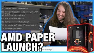 Ask GN 111: 3950X \u0026 Threadripper Paper Launch? Reusing Thermal Pads?