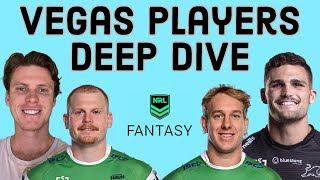 My Vegas Players Deep Dive! All You Need To Know - NRL Fantasy R1