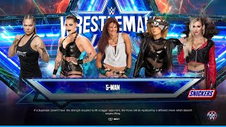 Wwe Lita Vs Ronda Rousey Vs Becky Lynch Vs Charlotte Flair vs Rhea Ripley