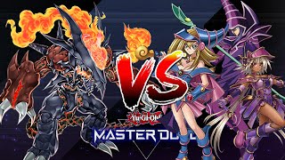 【遊戲王Master Duel】火山惡魔 VS 黑魔導 以一敵五