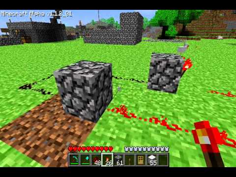 Minecraft Tutorial : Redstone Basics Minecraft Tutorial : Redstone Basics