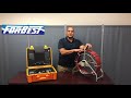 Forbest 3388MT sewer inspection camera quick setup