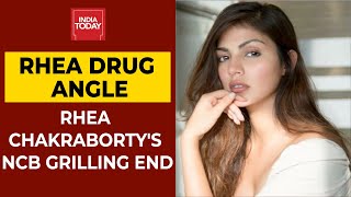 Rhea Chakraborty's NCB Grilling Ends | Sushant Singh Rajput's Death Case-Drug Link