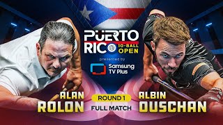 ALBIN OUSCHAN vs ALAN ROLON ▸ Puerto Rico Men’s Open by Samsung TV Plus