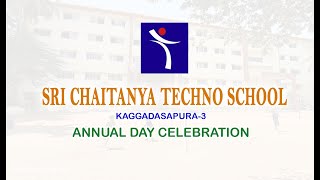 1- Sri Chaitanya techno school | Kaggadasapura-3 | Annual Day celebration | LIVE