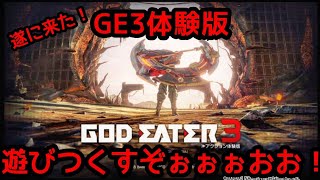 【ゴッドイーター３】ゴッドイーターに出会えてほんとうに良かったです【GODEATER3体験版実況part1】