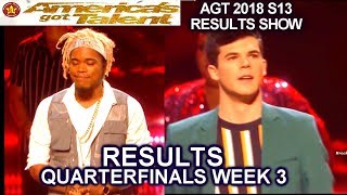 RESULTS QUARTERFINALS 3 Joseph O'Brien and Brian King Joseph America's Got Talent 2018 AGT