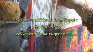 Kilim Weaving 212 300 348 KOSKER TRADITIONAL RUG REPAIR