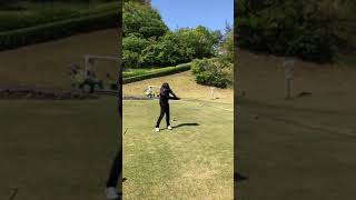 死角から突然現れ、あわや大惨事！#Shorts 【ゴルフ】【ゴルフラウンド】【noobgolfchannel】【ゴルフ動画】