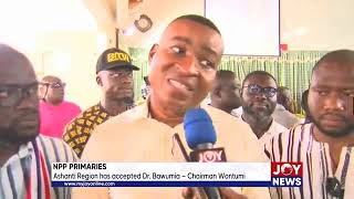 NPP Primaries: Ashanti Region has accepted Dr. Bawumia. - Chairman Wontumi