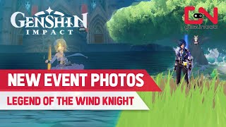 Genshin Impact Legend of the Wind Knight - New Event First 2 Photography Targets