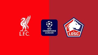 LIVERPOOL VS LILLE | UEFA CHAMPIONS LEAGUE | 2024/2025 SEASON | *LIVE* | FC 25 | 4K