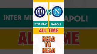 Inter Milan VS Napoli All Time head to head 💥#easyfootball