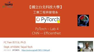 Deep Learning - CNN EfficientNet