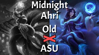 How is Midnight Ahri REWORKED? | Skin Comparison