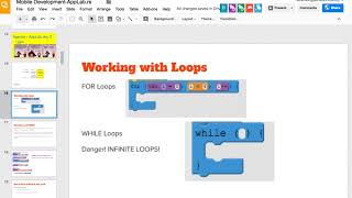 AppLab#2 loops and variables
