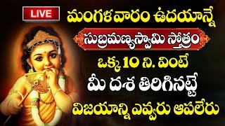 LIVE : Sri Subramanya Stotram || Sri Subrahmanya Bhakthi Sudha || Murugan ||    @SumanTVBhakthiLife