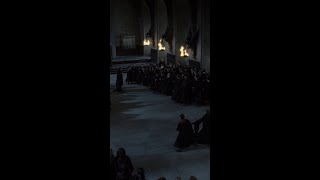 Snape duels Professor McGonagall #HarryPotter #BattleOfHogwarts
