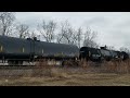 quebec and gatineau railway gp38 2 with sd70ac dpu on csxt q364