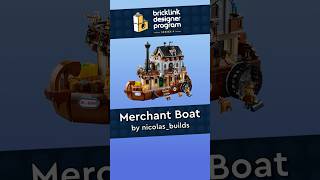 BrickLink Designer Program Series 4: Merchant Boat by NicolasCarlier