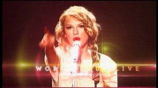 Taylor Swift "Speak Now World Tour Live" CD+DVD/Blu-ray/DVD CM