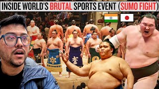 SPENDING A DAY WITH STRONGEST SUMO WRESTLERS OF JAPAN