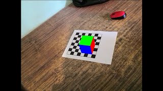 Simple example of augmented reality (made with Python and OpenCV)
