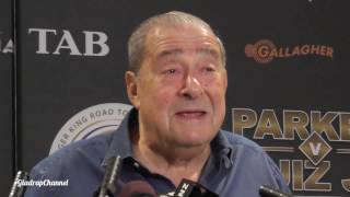 Jeff Horn team up with Top Rank CEO's Bob Arum in Auckland