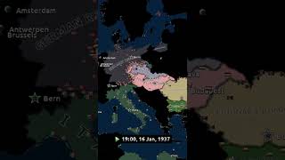 Germany vs Axis powers | Hoi4 Timelapse