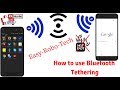 How to Share WIFI internet via Bluetooth(Bluetooth Tethering)