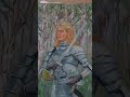 oil painting a knight in armor🗡 oilpainting oilpaintingtechniques oilart knight fantasyart