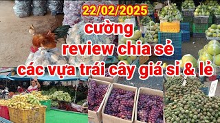 review chia sẻ các vựa trái cây giá sỉ \u0026 lẻ.chợ đầu mối hóc môn Sài Gòn TP HCM ?