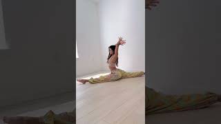 Practice sliding into splits ✨| #shorts #viral #yoga #ytshorts