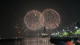 2024 Tamsui Taipei 13mins. Fireworks display